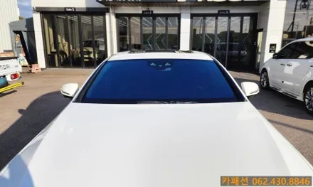 광주 썬팅 벤츠 CLS 블락포디 스카이블루 썬팅 시공!! / 광주 광산구, 나주, 장성