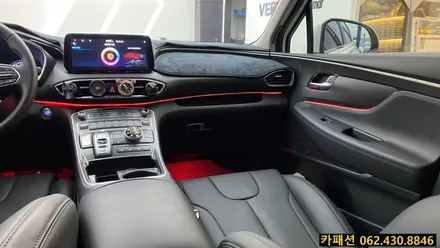싼타페 TM  순정 연동 엠비언트 장착! / 광주 광산구, 나주, 장성