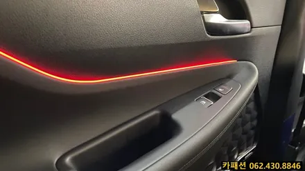 싼타페 TM  순정 연동 엠비언트 장착! / 광주 광산구, 나주, 장성