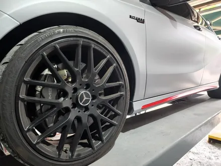 광주 북구 / 캘리퍼도색 / 벤츠 / A-클래스 a45 amg