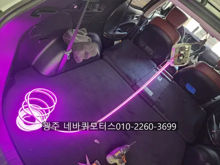 싼타페dm/ 후방카메라교체/ 블랙박스장착/ 트렁크식빵등/ 본넷 웰컴등 / 광주 북구, 서구, 남구, 동구