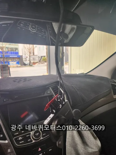 싼타페dm/ 후방카메라교체/ 블랙박스장착/ 트렁크식빵등/ 본넷 웰컴등 / 광주 북구, 서구, 남구, 동구