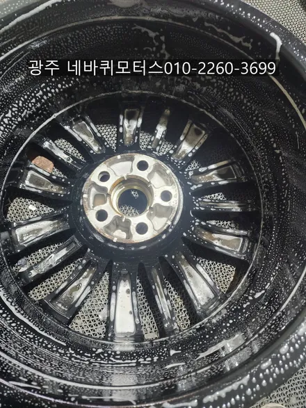제네시스 G80 19인치 휠복원 휠도색 / 광주 북구, 서구, 남구, 동구