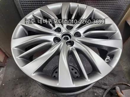 제네시스 G80 19인치 휠복원 휠도색 / 광주 북구, 서구, 남구, 동구