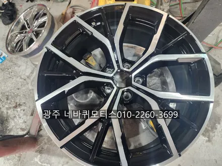 BMW 530i 다이아컷팅휠복원은 네바퀴모터스에서 / 광주 북구, 서구, 남구, 동구