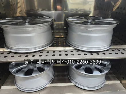 벤츠E클레스 18인치휠 휠도색복원 / 광주 북구, 서구, 남구, 동구