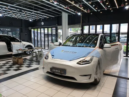 테슬라모델 Y  2열과 열선 농도 맞추기 2탄 (feat. 포시즌50%) / 천안,청주,세종,대전