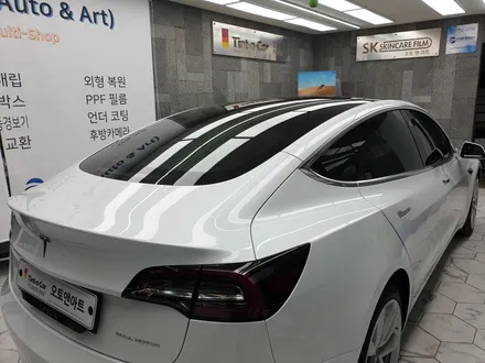 천안썬팅 잘하는곳에 테슬라모델3 전체시공 맡겨주세요. / 천안,청주,세종,대전