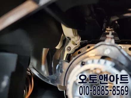 천안 헤드라이트 복원 / BMW 520d 전조등 백화오염 클리닝, 투명커버, 헬라벌브 교체 (화성 내방 고객님) / 천안,청주,세종,대전