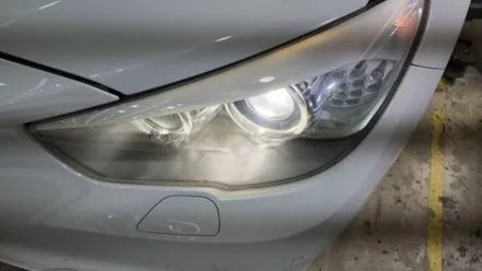 조사거리제어 결함 발생한 BMW 5GT 헤드라이트 습기제거 + 드라이브 모듈교체 / 천안시 서북구