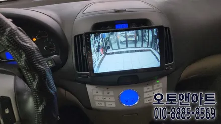 현대 아반떼 안드로이드 올인원 모니터 네비매립, 후방카메라 연동 튜닝 시공후기 (청주 평택 진천 당진 화성 대전) / 천안,청주,세종,대전