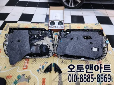 천안 벤츠 C클래스 전용 스피커 신포니 M4 카오디오 사운드 업그레이드 튜닝 (아산 공주 안성 세종) / 천안,청주,세종,대전