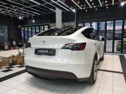 테슬라모델 Y  2열과 열선 농도 맞추기 2탄 (feat. 포시즌50%) / 천안,청주,세종,대전