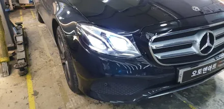 벤츠 E220d (W213) 헤드라이트 습기제거 투명커버 교체로 해결 / 천안,청주,세종,대전