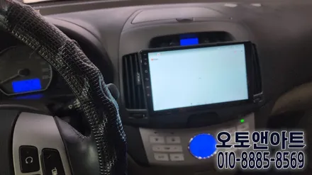 현대 아반떼 안드로이드 올인원 모니터 네비매립, 후방카메라 연동 튜닝 시공후기 (청주 평택 진천 당진 화성 대전) / 천안,청주,세종,대전