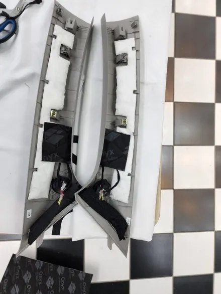 천안자동차스피커 쉐보레 올란도 음악을 전공하시는 분도 믿고 맡기는 카오디오 전문점에서 레인보우 스피커+바닥우퍼 + 골드혼DSP 세팅까지 한 번에 / 천안,청주,세종,대전