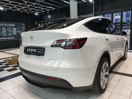 테슬라모델 Y  2열과 열선 농도 맞추기 2탄 (feat. 포시즌50%) / 천안,청주,세종,대전