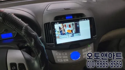 현대 아반떼 안드로이드 올인원 모니터 네비매립, 후방카메라 연동 튜닝 시공후기 (청주 평택 진천 당진 화성 대전) / 천안,청주,세종,대전