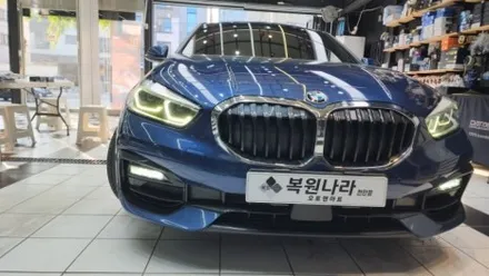 BMW X1 [F30] 데이라이트 엔젤아이 황변 수리 / 천안시 서북구