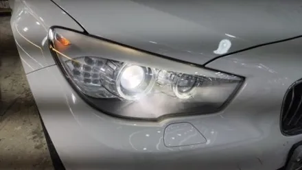 조사거리제어 결함 발생한 BMW 5GT 헤드라이트 습기제거 + 드라이브 모듈교체 / 천안시 서북구