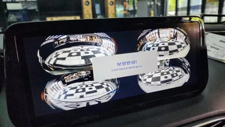 순정후방카메라 불량난 산타페TM 순정모니터연동 3D어라운드뷰(카젠 스카이뷰) / 천안시 서북구