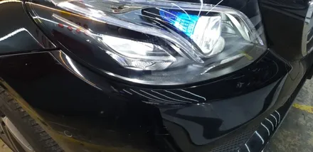 벤츠 E220d (W213) 헤드라이트 습기제거 투명커버 교체로 해결 / 천안,청주,세종,대전