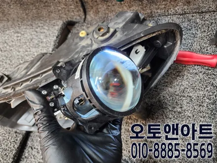 천안아산 폭스바겐 시로코 R 헤드라이트 백화 클리닝 투명커버 복원, HID 벌브 교체 튜닝샵 / 천안,청주,세종,대전