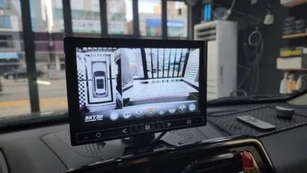 티볼리 고화질 7인치 거치형모니터 +카젠 3D어라운드뷰 시공 / 천안시 서북구