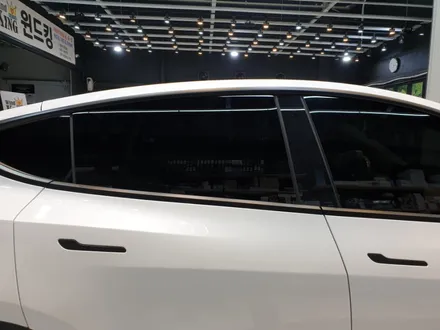 테슬라모델 Y  2열과 열선 농도 맞추기 2탄 (feat. 포시즌50%) / 천안,청주,세종,대전