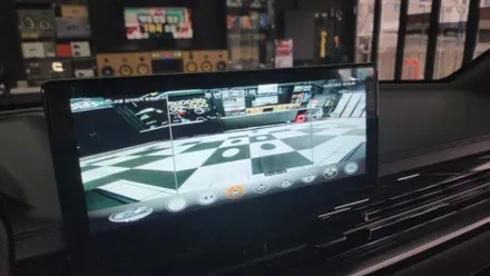 렉스턴스포츠 칸 3D 어라운드뷰 (카젠 스카이뷰) 순정네비연동으로 고화질 영상으로 주차하세요. / 천안,청주,세종,대전