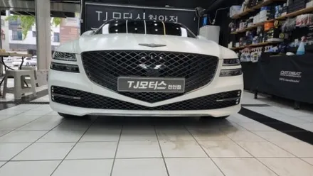 제네시스 G80( RG3) 프론트 블랙그릴 교체 / 천안시 서북구