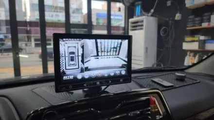 티볼리 고화질 7인치 거치형모니터 +카젠 3D어라운드뷰 시공 / 천안시 서북구