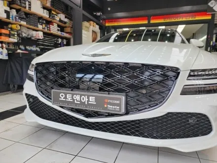 2025 신형 G80 RG3 블랙패키지 그릴로 변경 (도색) / 천안시 서북구