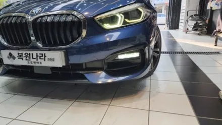 BMW X1 [F30] 데이라이트 엔젤아이 황변 수리 / 천안시 서북구