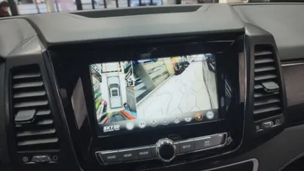 렉스턴스포츠칸 순정모니터연동 3D어라운드뷰 스카이뷰 시공 / 천안시 서북구