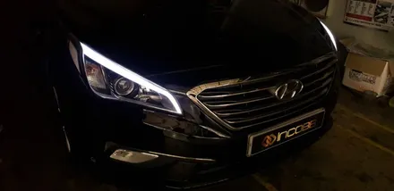 LF소나타 데이라이트수리 생성. 주간주행등이 없다면 천안 오토앤아트 에서 만들어 보세요. / 천안,청주,세종,대전