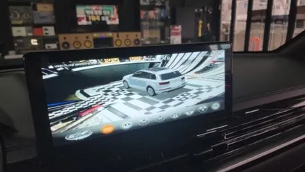 렉스턴스포츠 칸 3D 어라운드뷰 (카젠 스카이뷰) 순정네비연동으로 고화질 영상으로 주차하세요. / 천안,청주,세종,대전