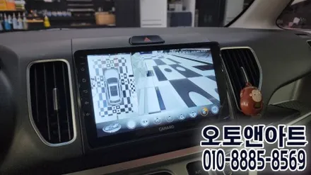 천안 레이 카나로Q 안드로이드 올인원 모니터, 카젠 어라운드뷰 설치 튜닝 (아산 공주 안성 세종 대전) / 기아 / 레이 / 천안,청주,세종