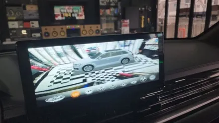 렉스턴스포츠 칸 3D 어라운드뷰 (카젠 스카이뷰) 순정네비연동으로 고화질 영상으로 주차하세요. / 천안,청주,세종,대전
