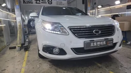 SM5 플래티넘 광도부적합 해결. 크롬증착 반사판교체로 가능합니다 천안 아산 헤드라이트 전문점 / 천안시 서북구