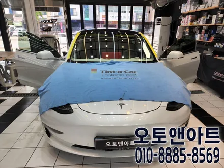 천안 신차검수 / 테슬라 모델Y 발수코팅, 썬팅, 기스보호필름 PPF / 천안,청주,세종,대전
