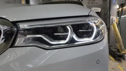 G30 엔젤아이 (DRL) 황변으로 인한 아크릴 교체 -신품 헤드라이트 느낌 그대로! / 천안,청주,세종,대전