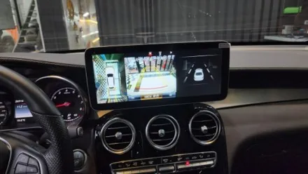 벤츠 GLC300D 안드로이드 올인원 네비게이션 카나로W 12.3  시공으로 터치까지 마음대로 / 천안,청주,세종,대전