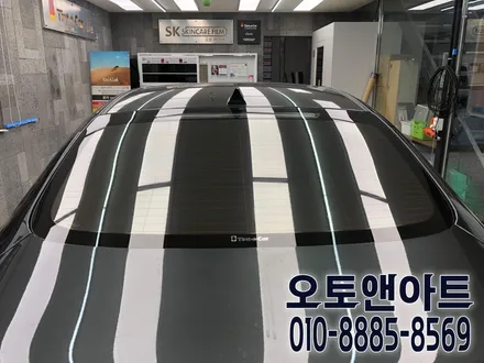 천안 썬팅 전문점 / 쏘나타 DN8 틴트어카 고스트 틴팅 (기존 썬팅제거 후 재시공) / 천안,청주,세종,대전