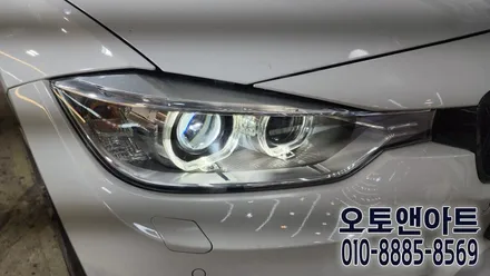 천안 아산 자동차 헤드라이트 백화로 인한 조도저하 복원, 투명커버 교체, HID 벌브 교환 수리 / 천안,청주,세종,대전