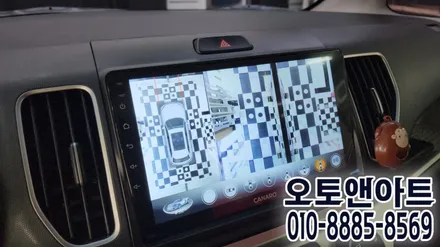천안 레이 카나로Q 안드로이드 올인원 모니터, 카젠 어라운드뷰 설치 튜닝 (아산 공주 안성 세종 대전) / 기아 / 레이 / 천안,청주,세종