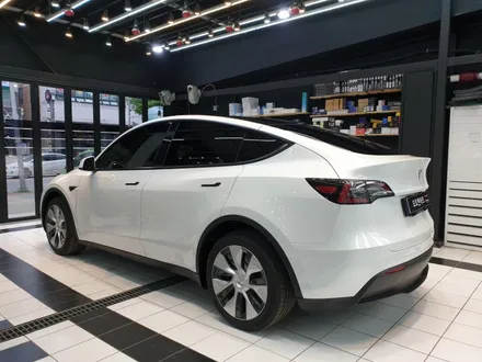 테슬라모델 Y  2열과 열선 농도 맞추기 2탄 (feat. 포시즌50%) / 천안,청주,세종,대전