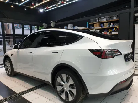 테슬라모델 Y  2열과 열선 농도 맞추기 2탄 (feat. 포시즌50%) / 천안,청주,세종,대전