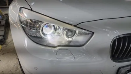 조사거리제어 결함 발생한 BMW 5GT 헤드라이트 습기제거 + 드라이브 모듈교체 / 천안시 서북구