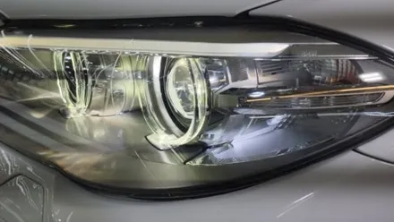 BMW520d(F10) 헤드라이트 습기제거 경고등해결+투명커버 교체로 신차느낌 제대로! / 천안시 서북구